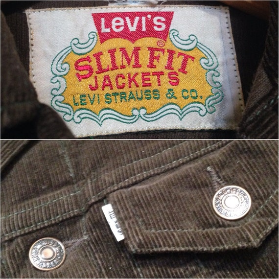 Levi's Big E Vintage Corduroy Jacket 1970s - Etsy Israel