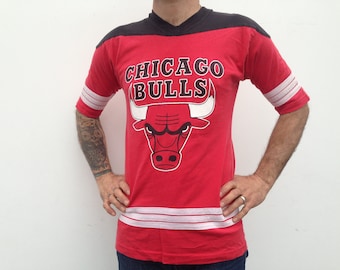 Maglietta vintage dei Chicago Bulls anni '80 / NBA Basketball, maglietta sportiva in cotone / Prodotta negli USA / M