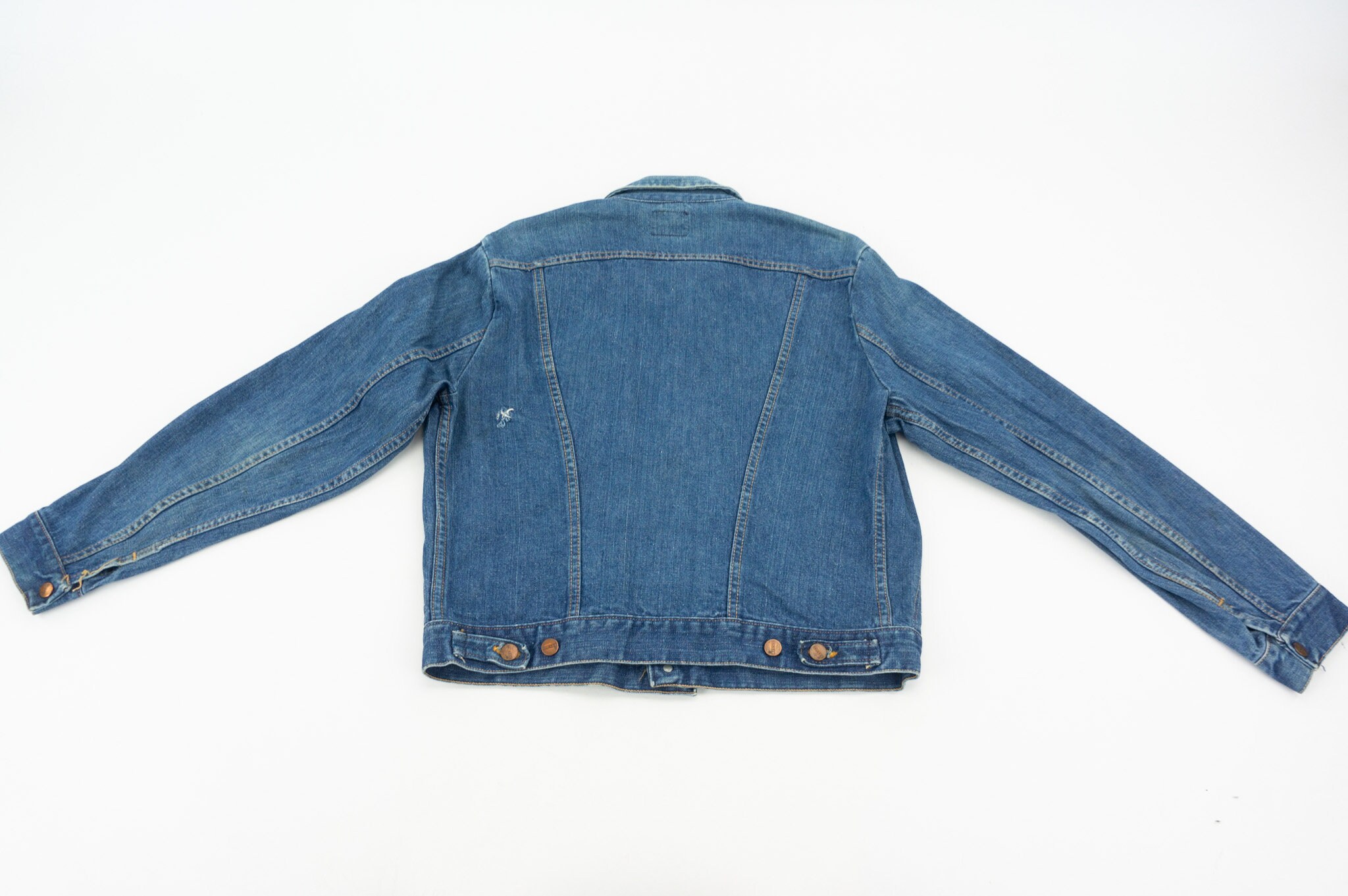 Maverick | Vintage Trucker Jacket | 1970s | Wrangler | Blue Maverick | Vintage Trucker Jacket | 1970s | Wrangler | Blue