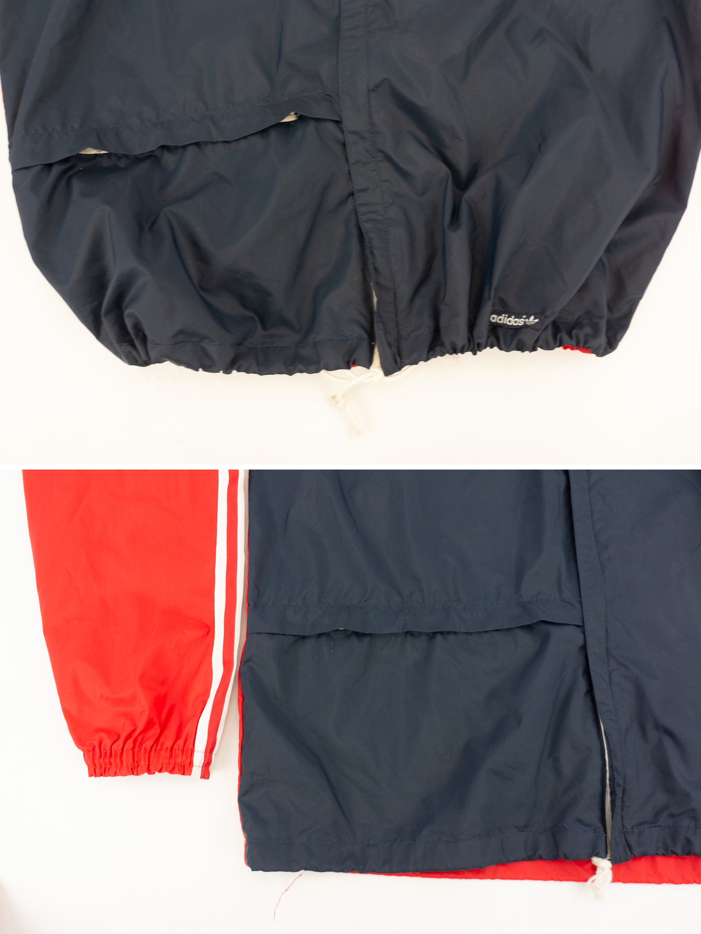 Adidas | Vintage Windbreaker Jacket | 1980s | Hooded Rain Adidas | Vintage Windbreaker Jacket | 1980s | Hooded Rain