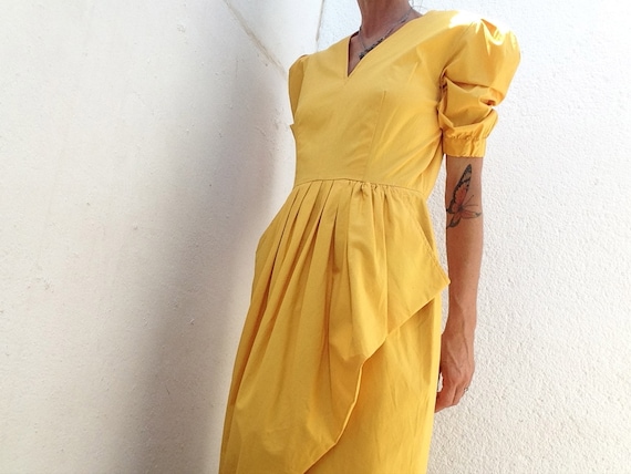 Guy Laroche | Vintage | 1980s | Dress | Asymmetric