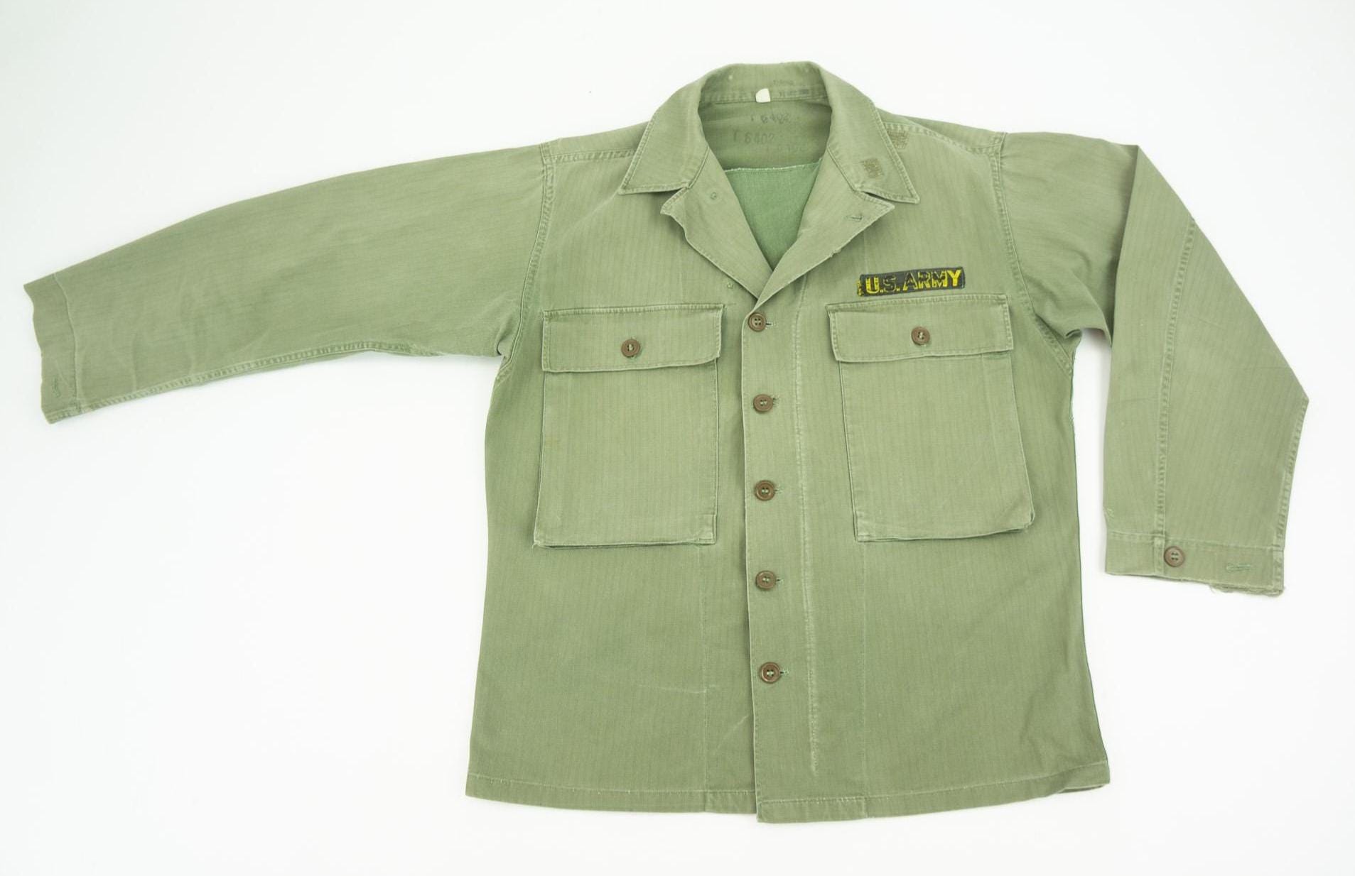 ジャケット・アウター 1940's U.S ARMY M-43 HBT JACKET (1wash) Vintage Us Army M-43 HBT Shirt Jacket 1940s | WWII Field