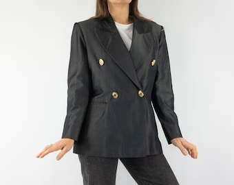 1990s Christian Dior Oatmeal Linen Double Breasted Jacket - Etsy