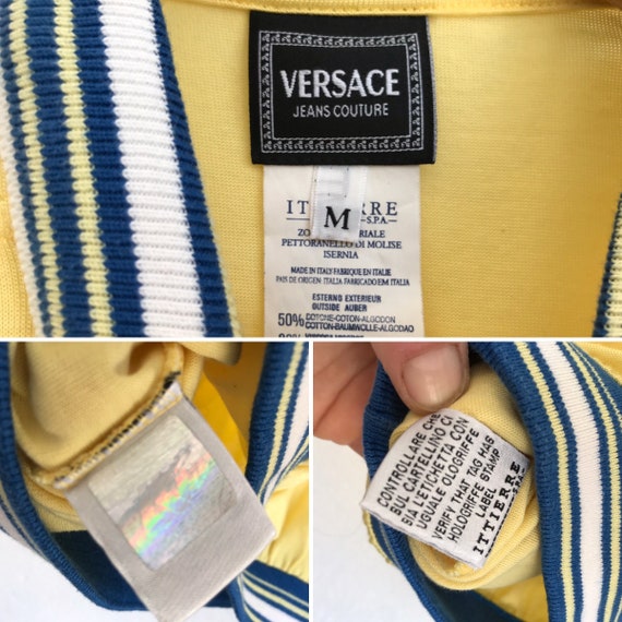 Versace Jeans Couture | Vintage Baseball Shirt | … - image 10