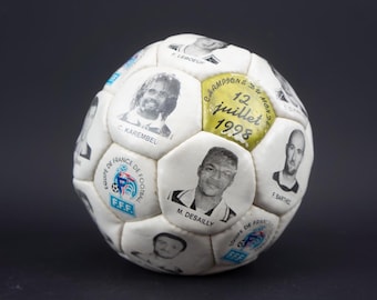 Vintage 1998 World Cup Soccer Ball | France Team Champions Collector | FFF Official