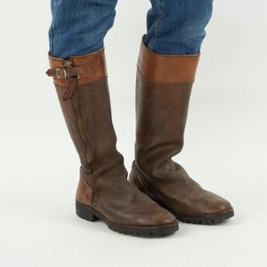 Bottes longues vintage années 90 rois allemands dressage équitation