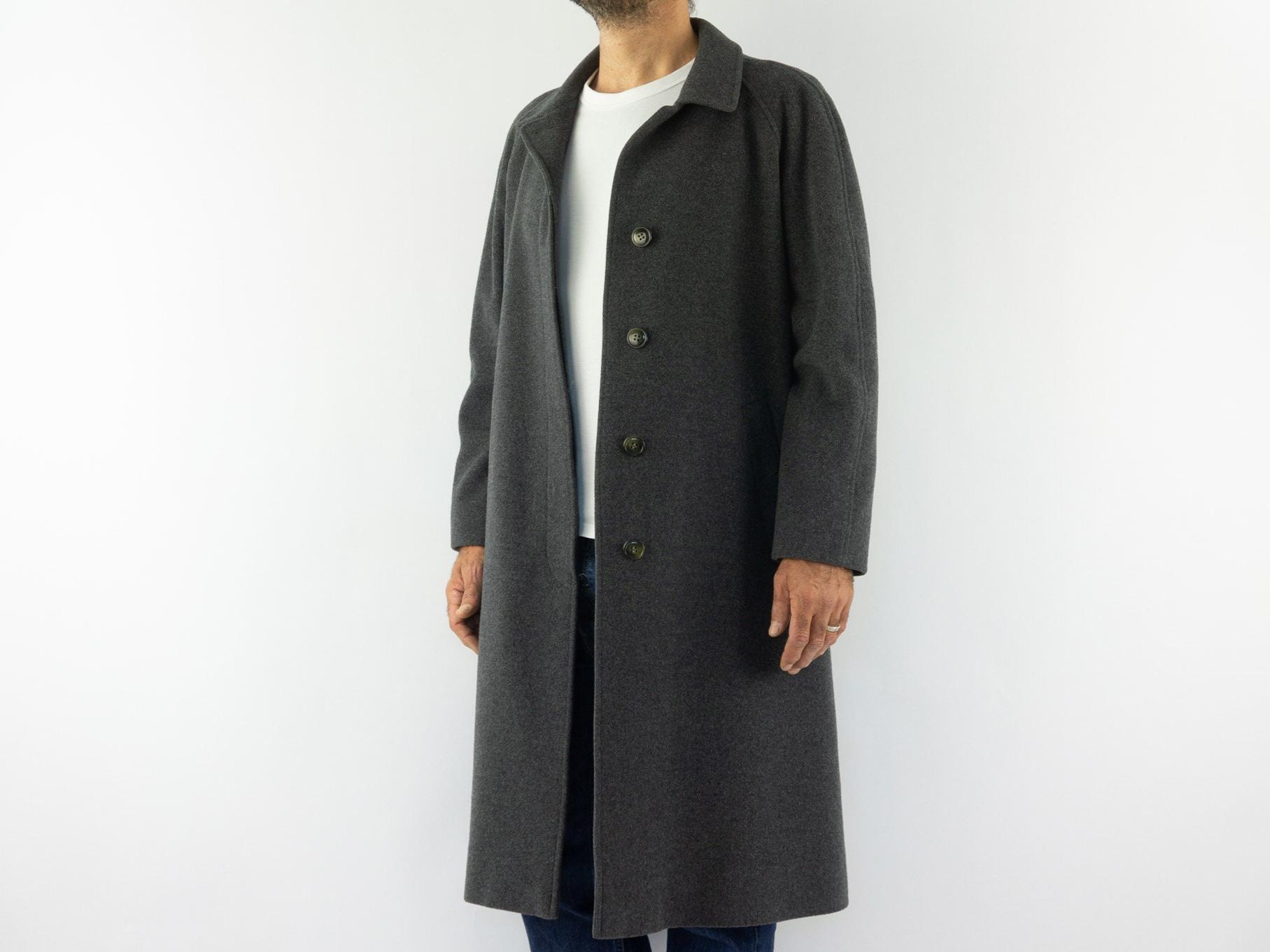 ジャケット・アウター 48 Burberry 80s Wool Liner Balmacan coat ジャケット・アウター 48 Burberry 80s Wool Liner Balmacan