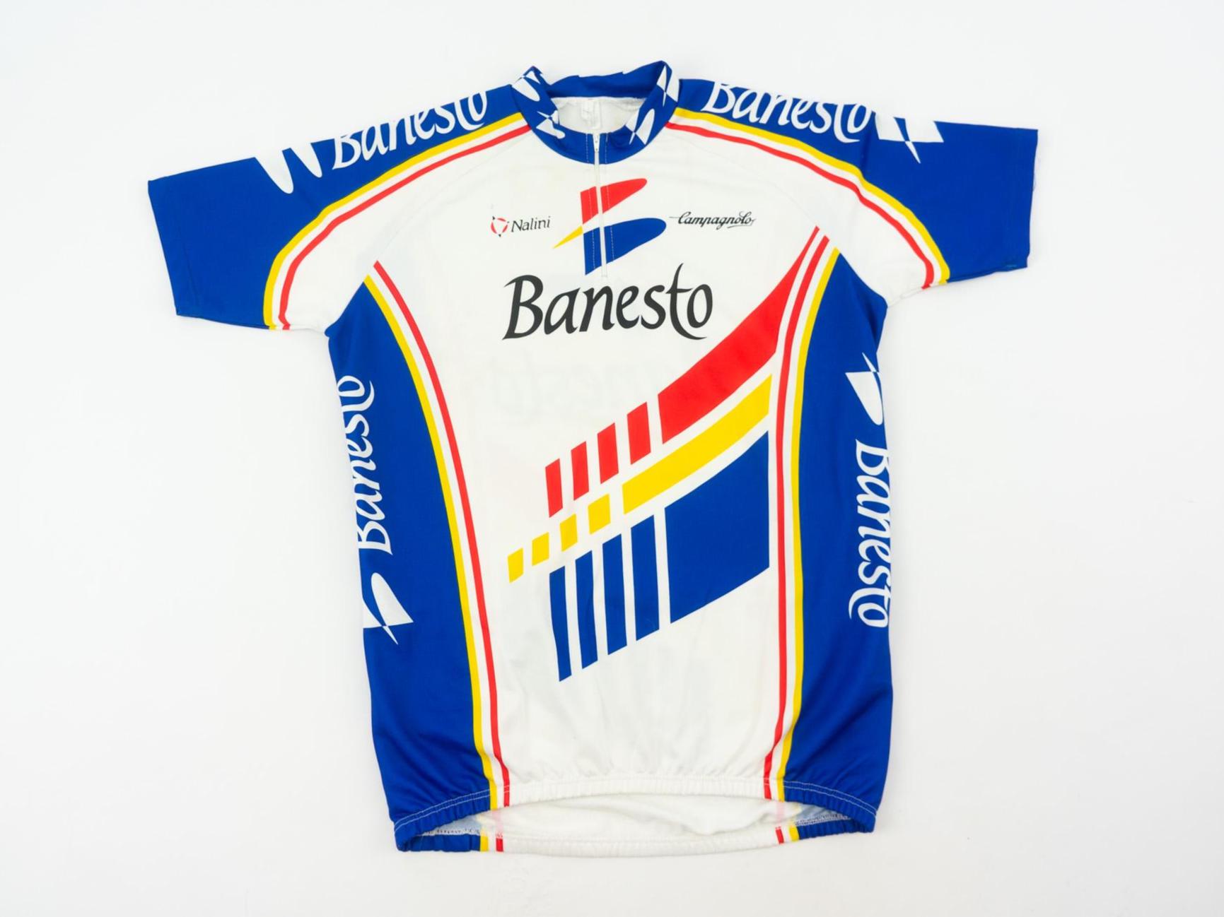 Maillot Cycliste Vintage Nalini Tour De France Banesto - Taille 4/L