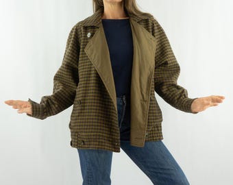 Claude Montana Vintage Jacket 1980s | Short Wide Oversized Jacket