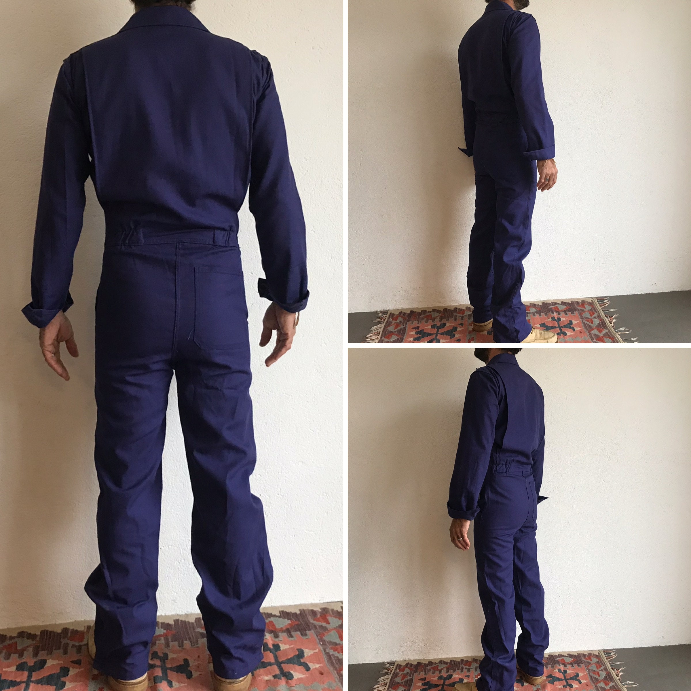 【中古】 Guillem: Au Travail French Vintage Workwear 1970s | Bleu De Travail Overall