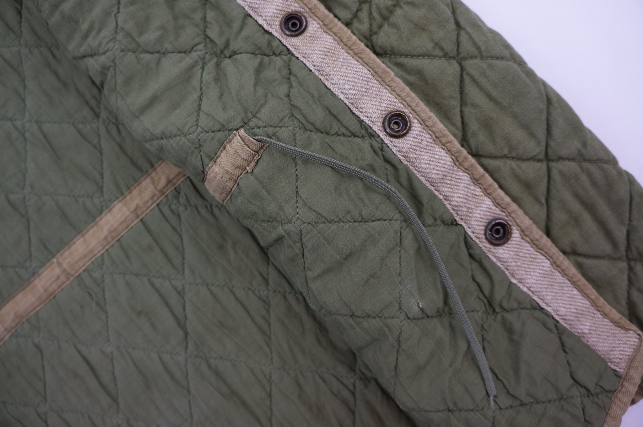 Mle 1950 Vintage Quilted Jacket | French Army | 1950/60s Mle 1950 Vintage Quilted Jacket | French Army | 1950/60s