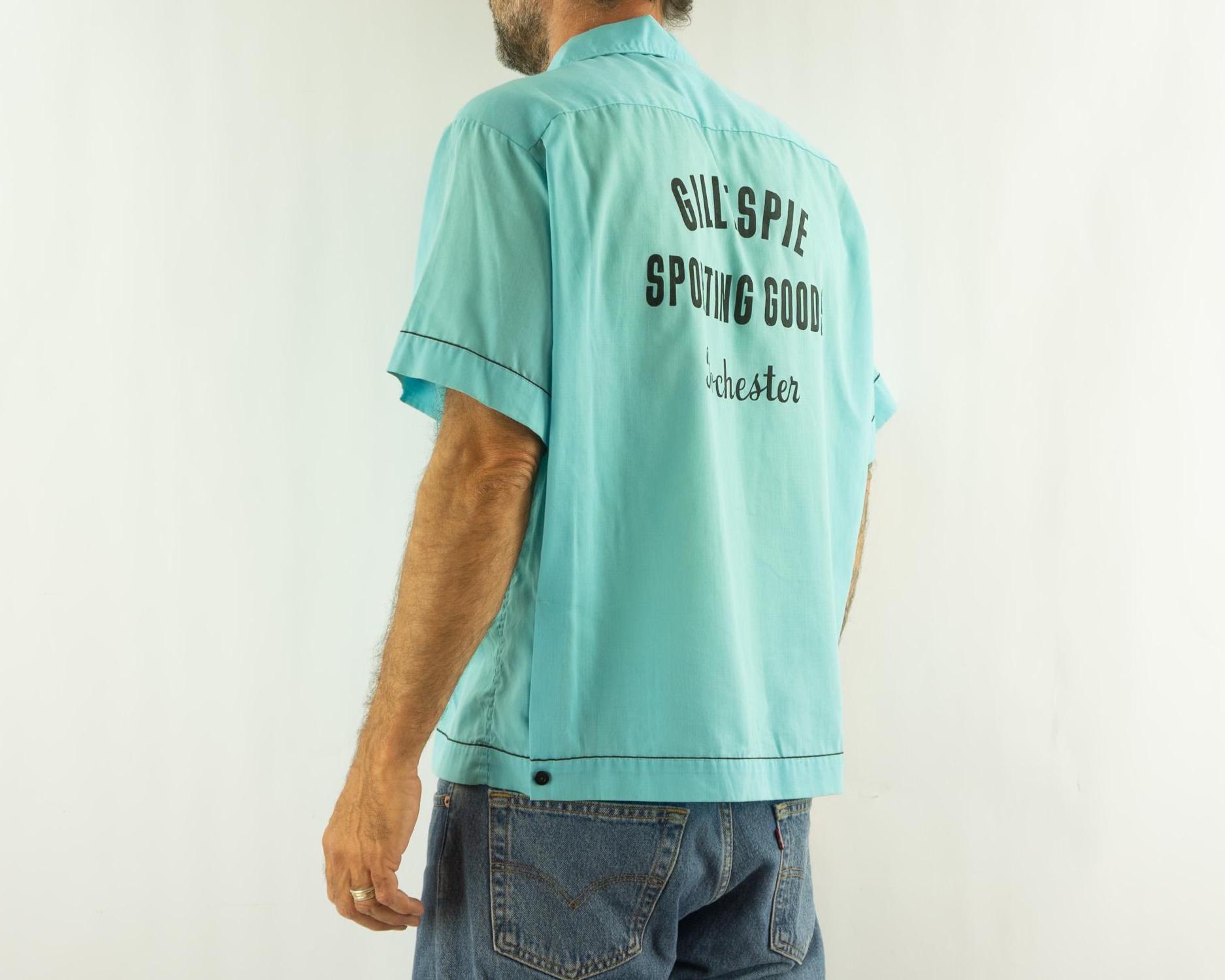 Vintage bowling rayon shirt - Etsy 日本