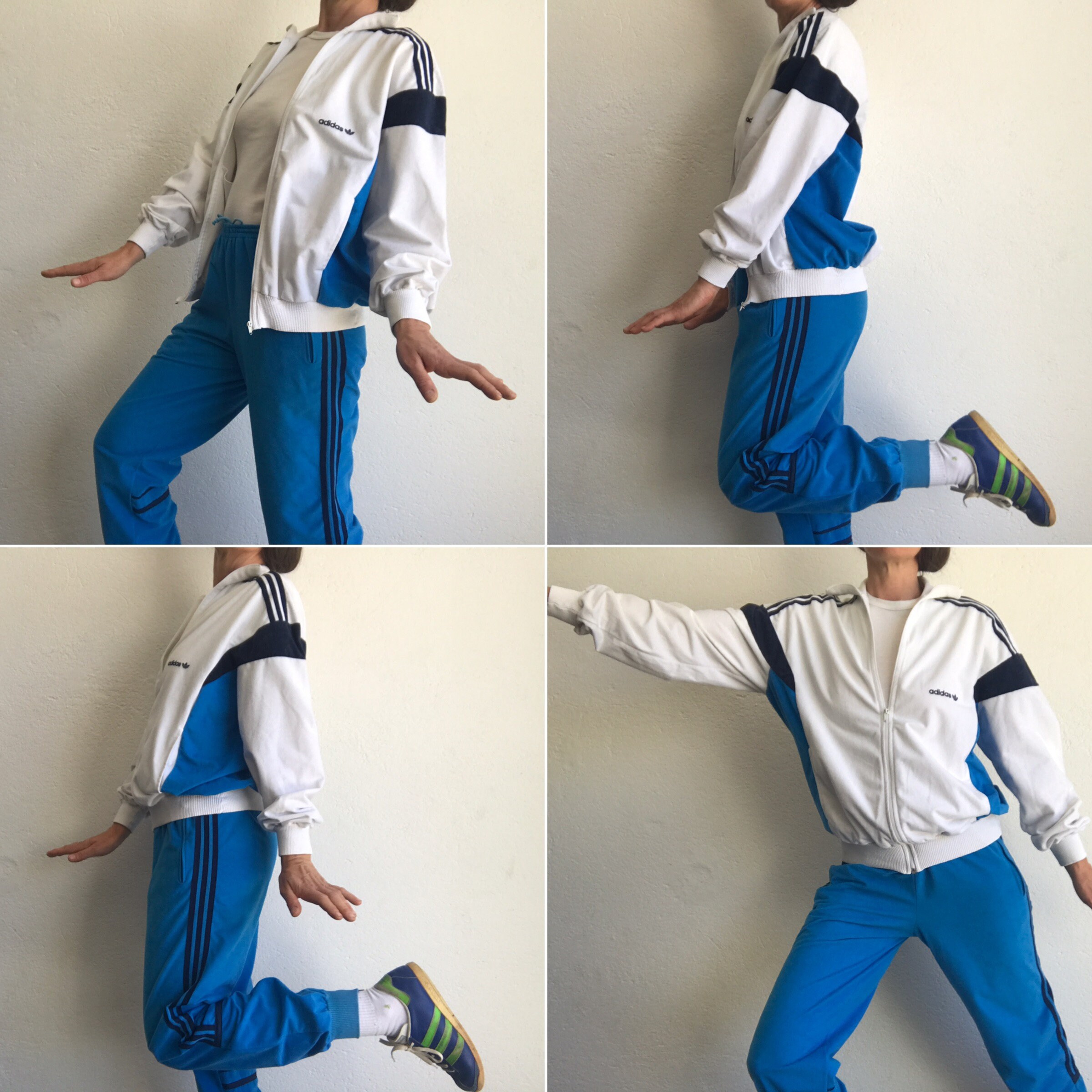Adidas Challenger | Vintage Tracksuit | 1980s | Jacket & Pants