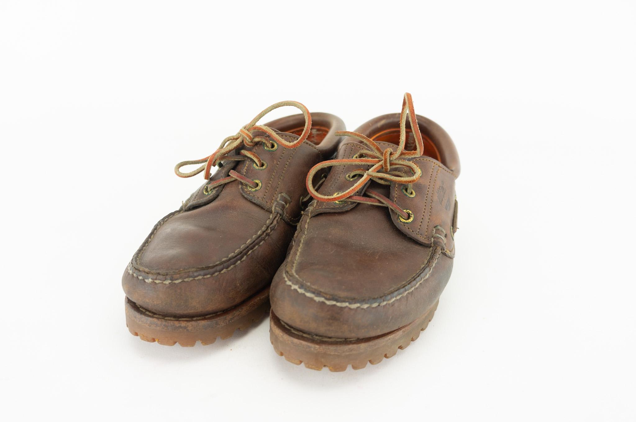 Timberland Noreen 3 Eye | Vintage Boat Shoes | 1990s | Brown Timberland Noreen 3 Eye | Vintage Boat Shoes | 1990s | Brown