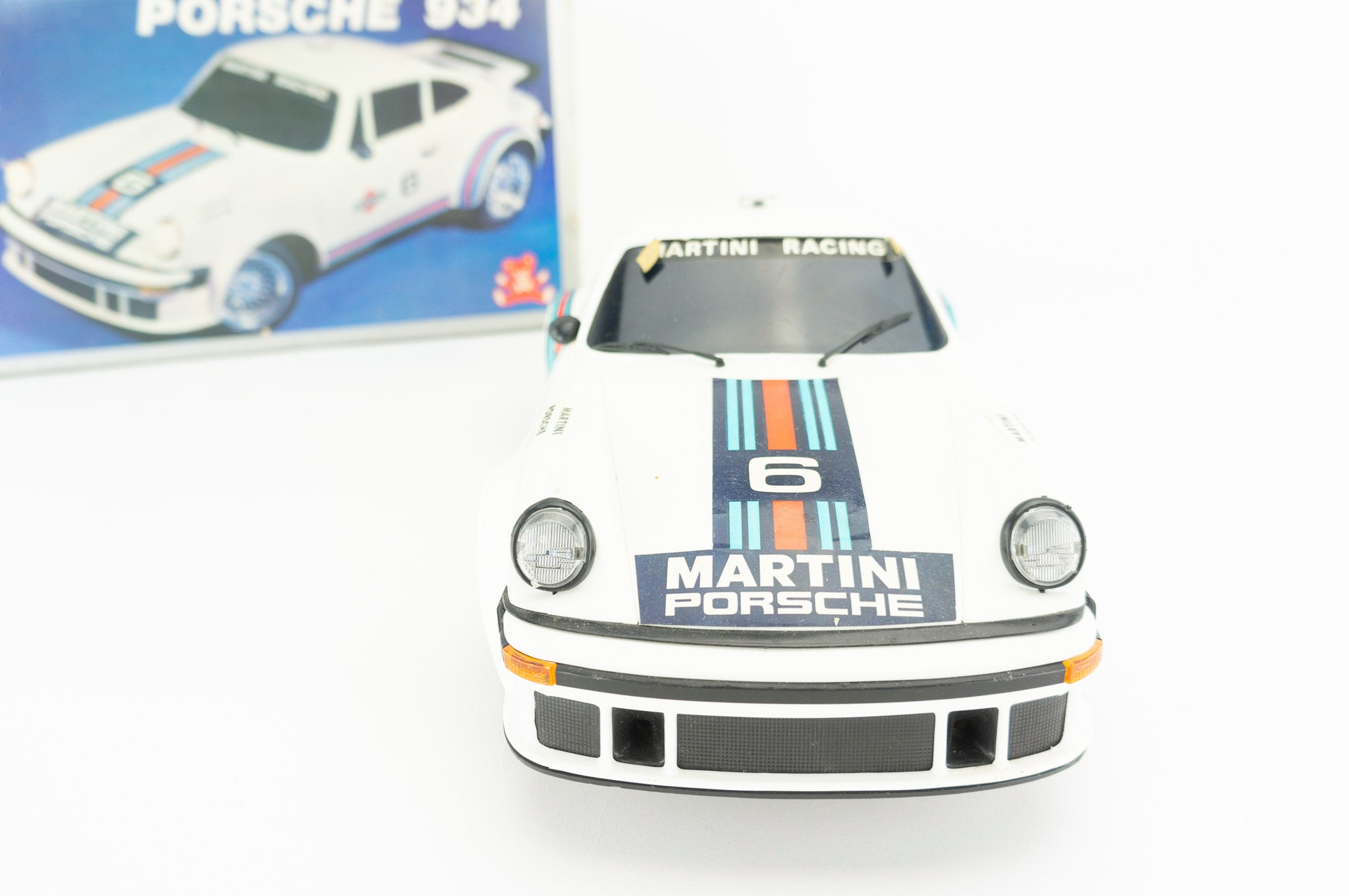 JOUET COLLECTOR VINTAGE - RADIO CONTROLE PORSCHE 935 MARTINI