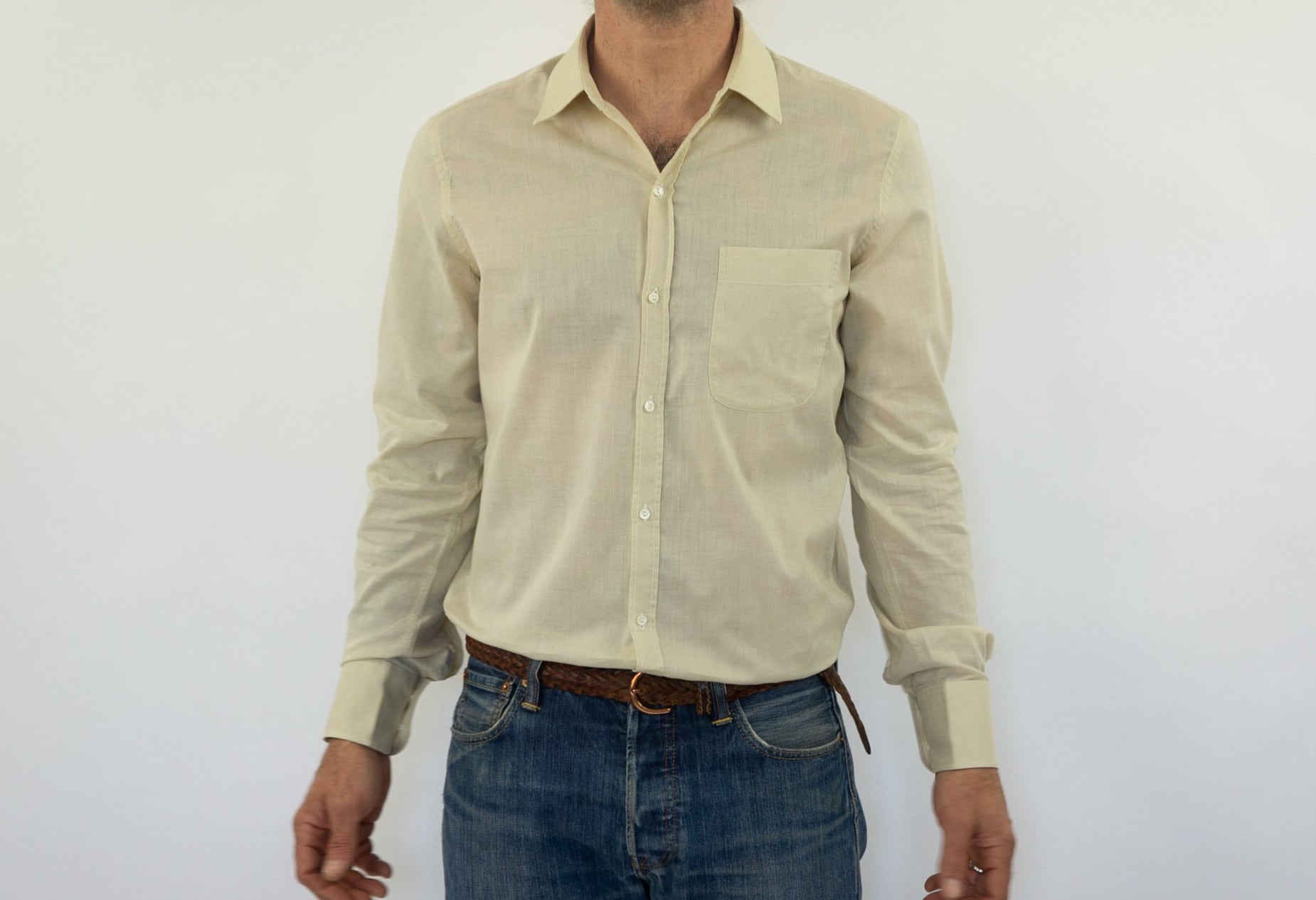 Yves Saint Laurent | Vintage Men's Shirt | 1980s | Button up Yves Saint Laurent | Vintage Men's Shirt | 1980s | Button up