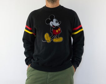 Vintage Walt Disney Sweatshirt 1980s | Mickey Mouse Big Velvet