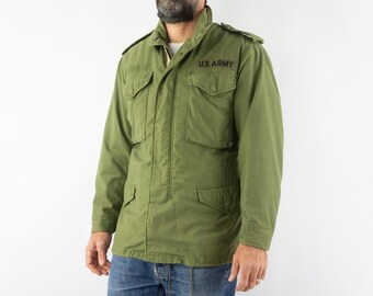 Vintage M65 Field Jacket US Army 1980s | Combat Military Coat
