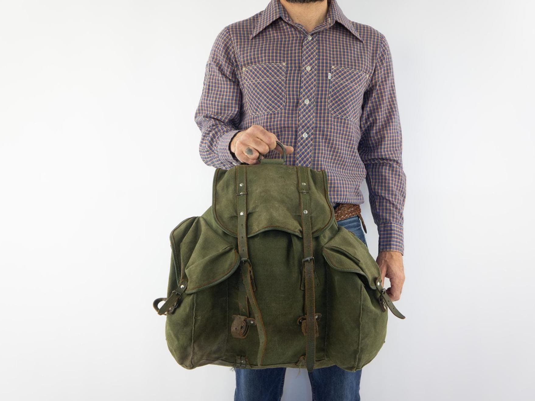 Lafuma | Vintage Military Backpack | 1960s | French Army