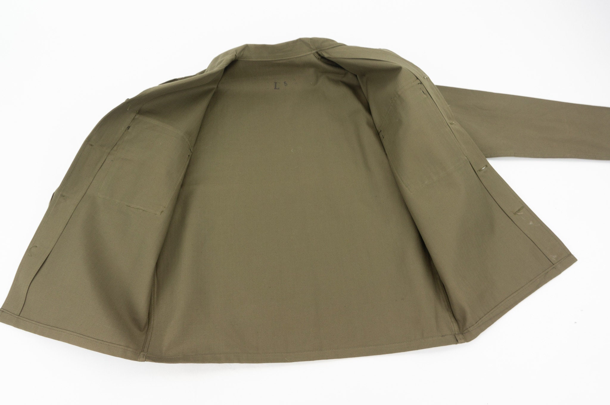 Vintage Chore Work Jacket | HBT Field Jacket | 1950s | Field Shirt 