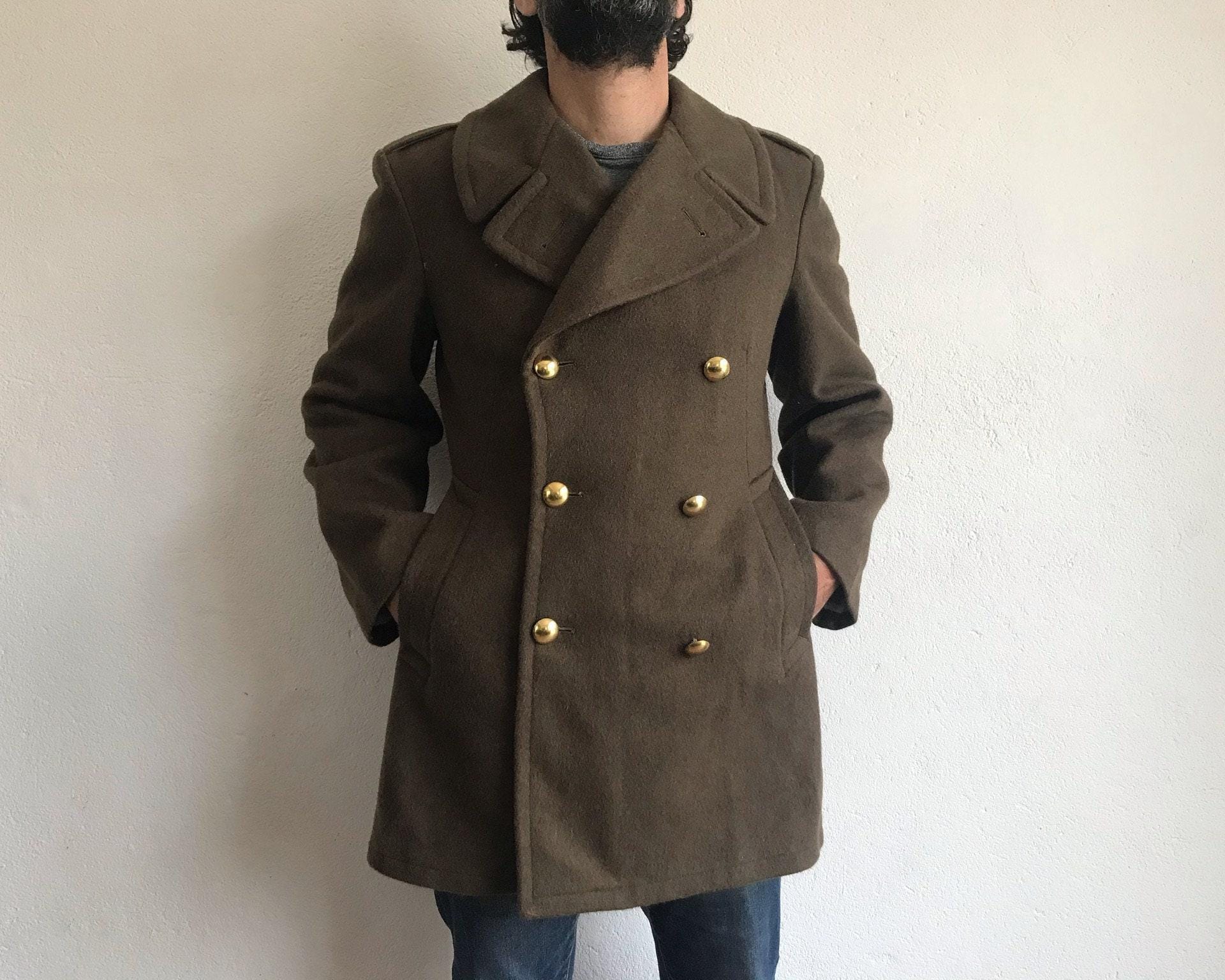はと、ヴィンテージ★フランス軍★カシミヤウール★オフィサーコート★ブラウン il_fullxfull.7776811468_3cwd.jpg