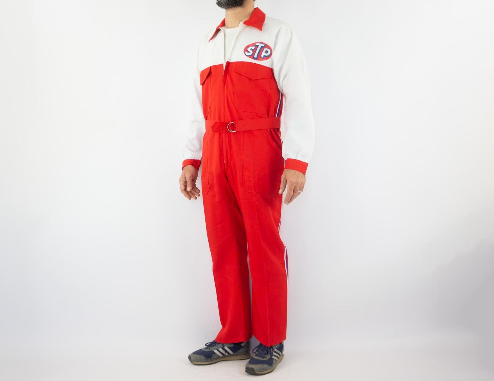 Vintage Comoditex STP Coverall 1970s | Racing Suit Rallye Karting
