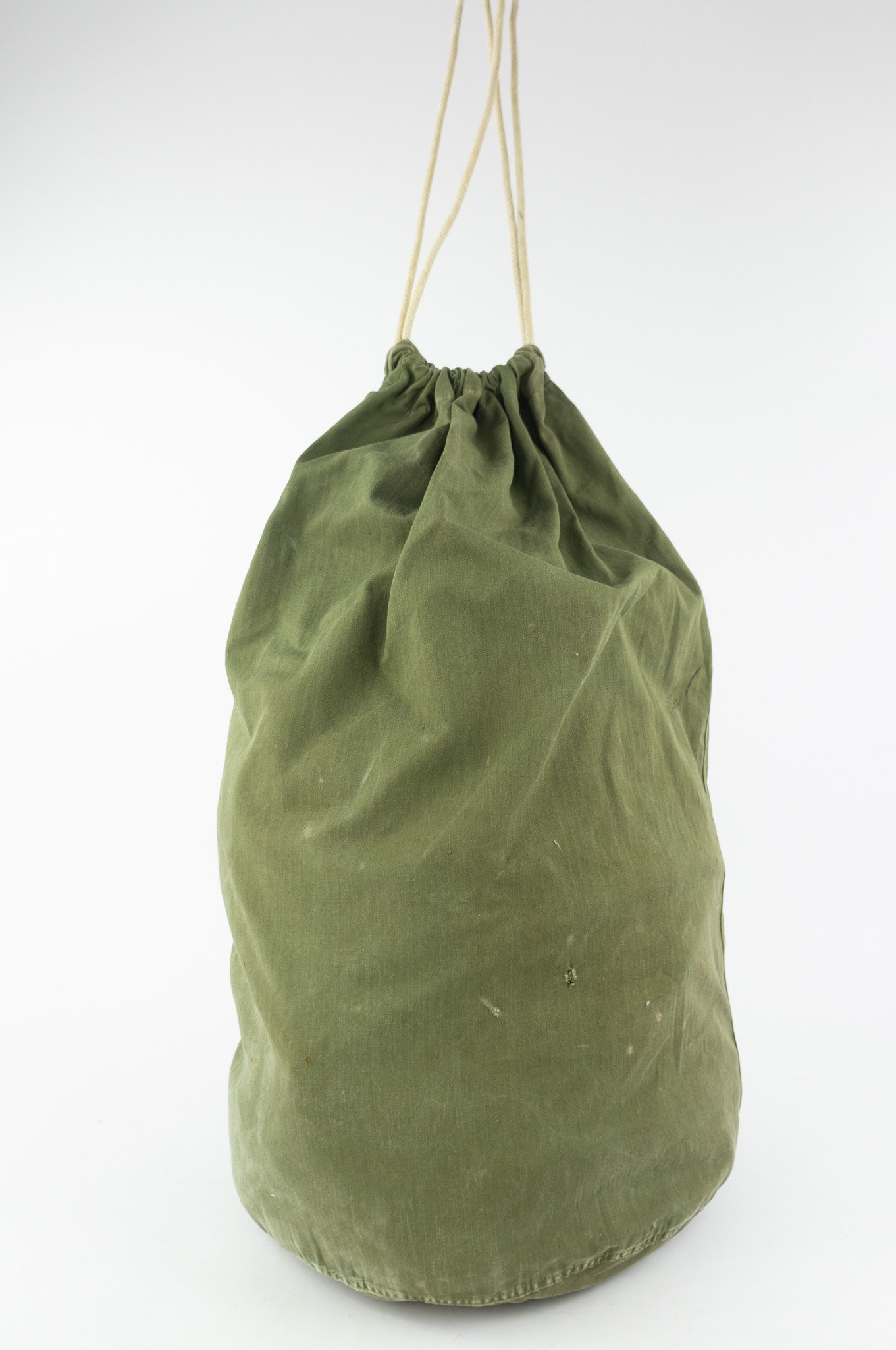 Vintage US Army Barracks Bag WW2 1940s | HBT Olive Green OG107