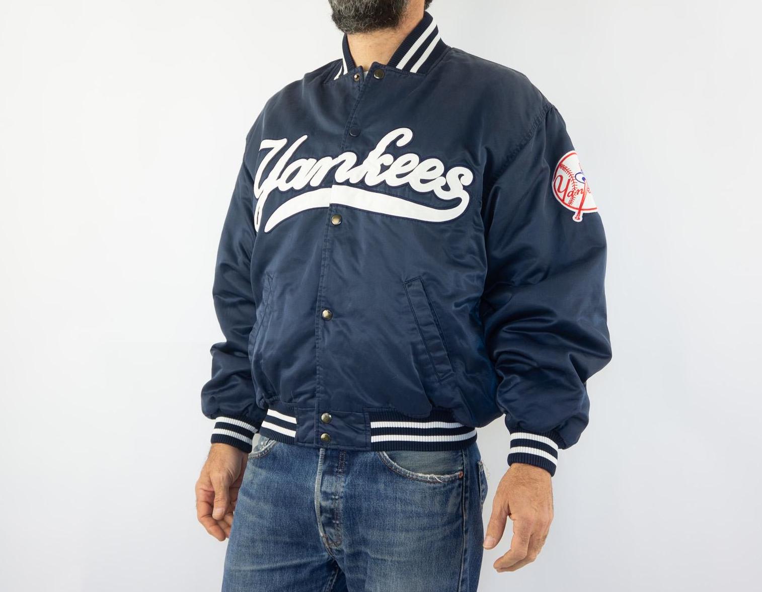 Majestic New York Yankees スタジャン 140 Kurtka bejsbolówka New York Yankees Majestic 140 - Majestic