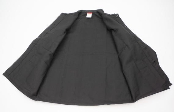 Vintage Adolphe Lafont Work Jacket 1980s | Black Mole… - Gem