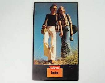 Levi Strauss Vintage Banner 1970s | Levi's Store Display | Hobo