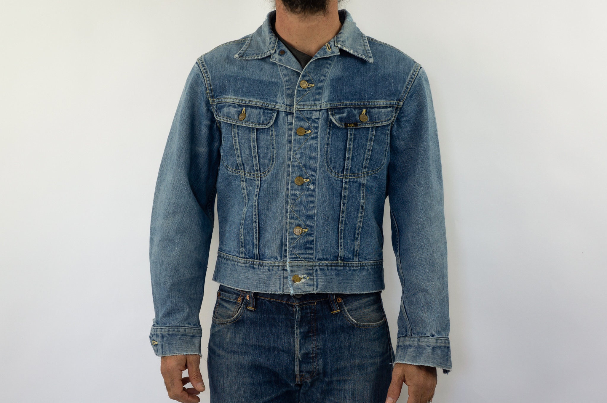 Lee Riders Sanforized 101-J | Vintage Denim Jacket | 1960s