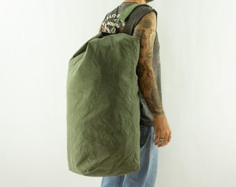 ヴィンテージ フランス軍 ダッフルバッグ 1970年代 | Mod45 アーミー