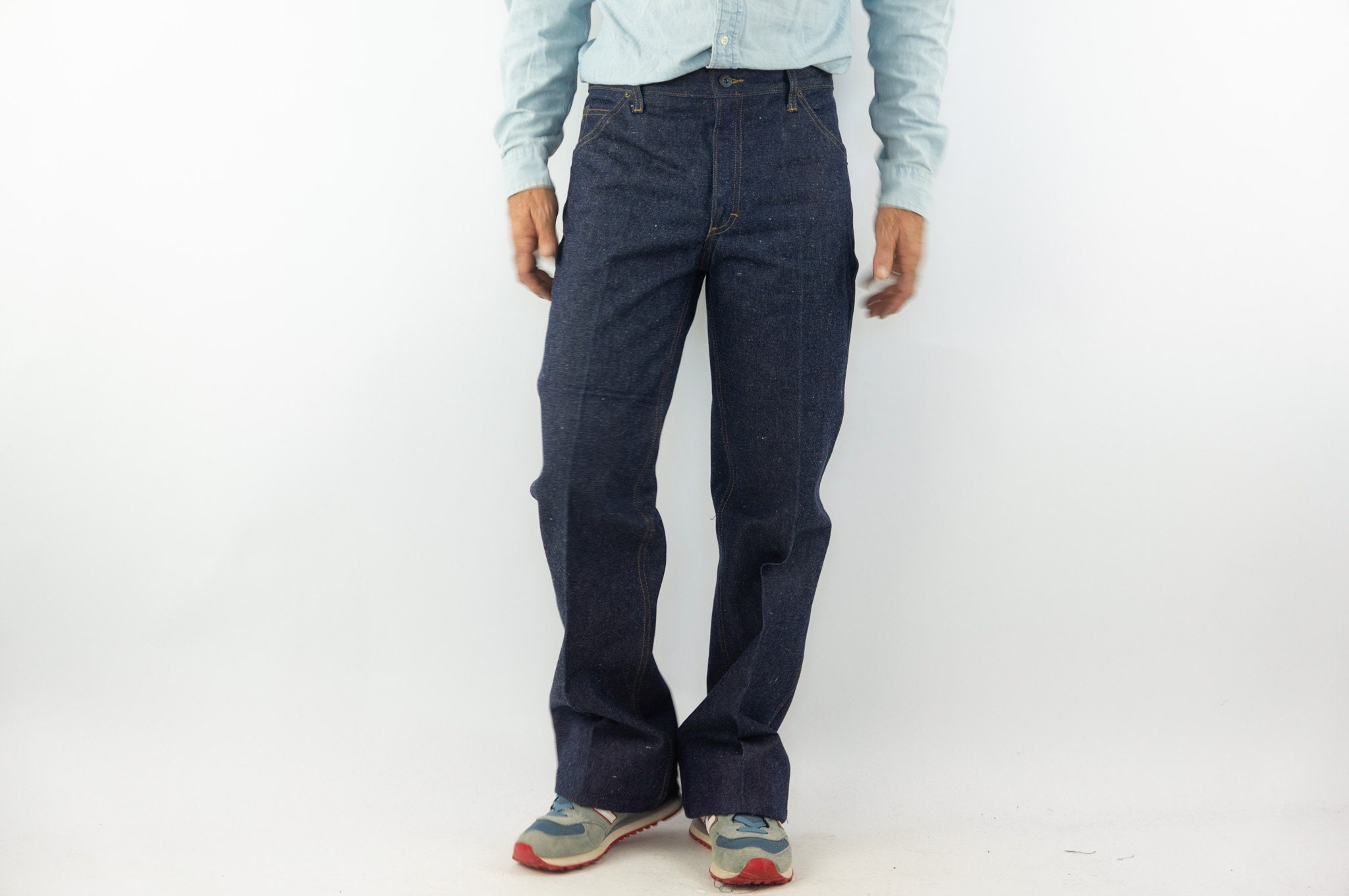 デニム・ジーパン LOIS JEANS DARK BLUE COTTON DENIM JEANS Lois Jeans Men - Etsy