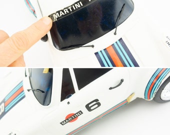 JOUET COLLECTOR VINTAGE - RADIO CONTROLE PORSCHE 935 MARTINI