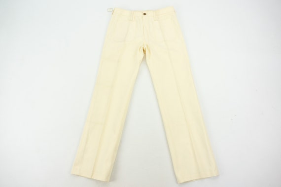 Vintage Canvas Pants | 1970s | High Waisted Pants… - image 5