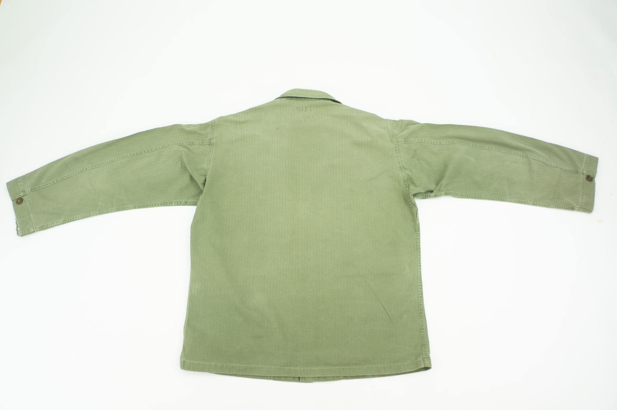 Vintage Us Army M-43 HBT Shirt Jacket 1940s | WWII Field