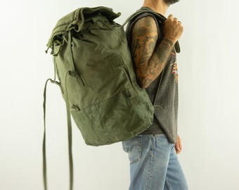 Lafuma | Vintage Military Backpack | 1960s | French Army