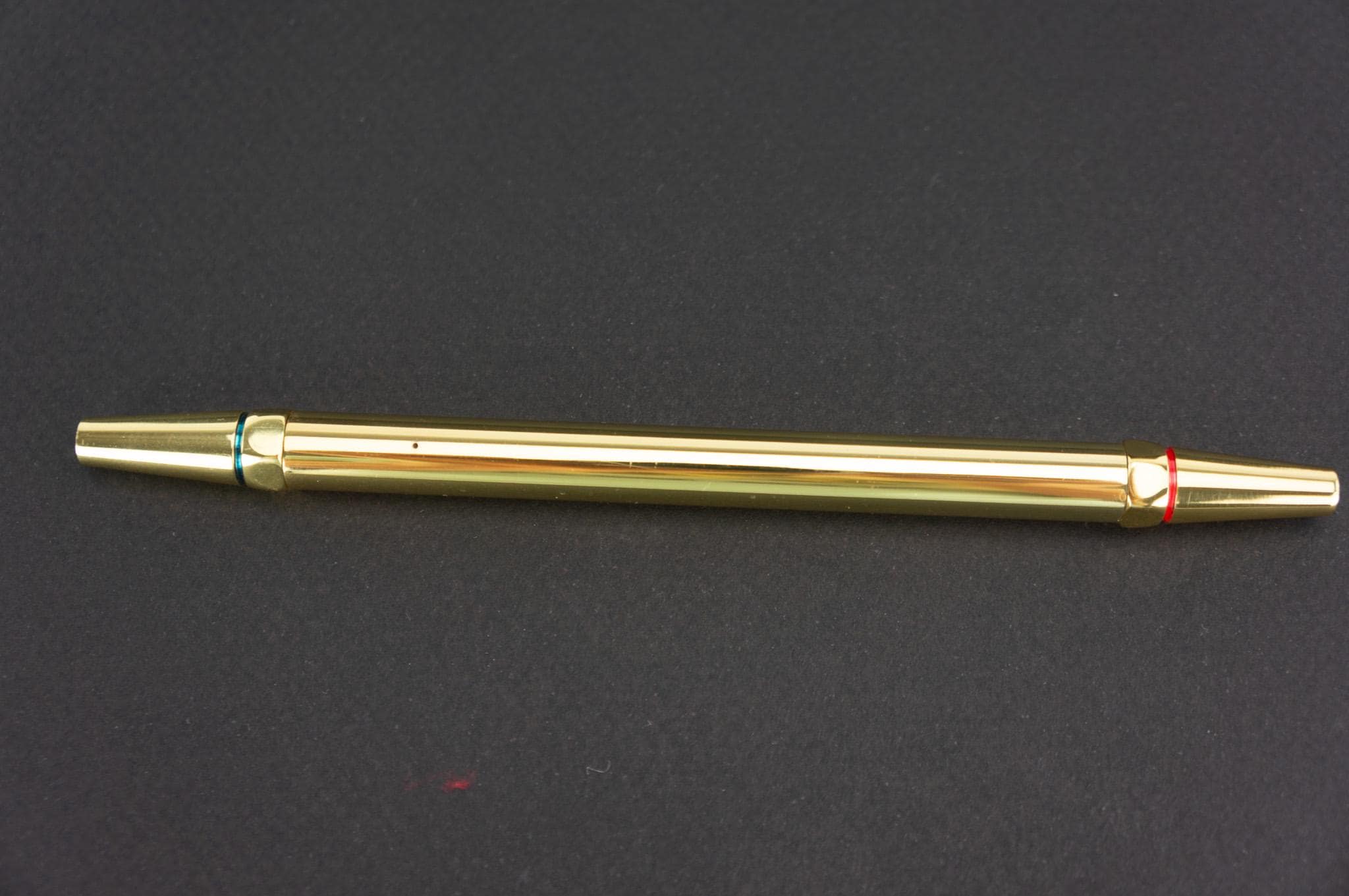 Vintage Cartier Ballpoint Pen 1980s | Gold-plated, Blue Red Ink