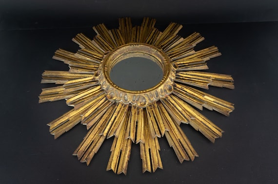 フランス製 サンバースト ミラー アンティーク sunburst mirror Antique French Mirror, Sunburst
