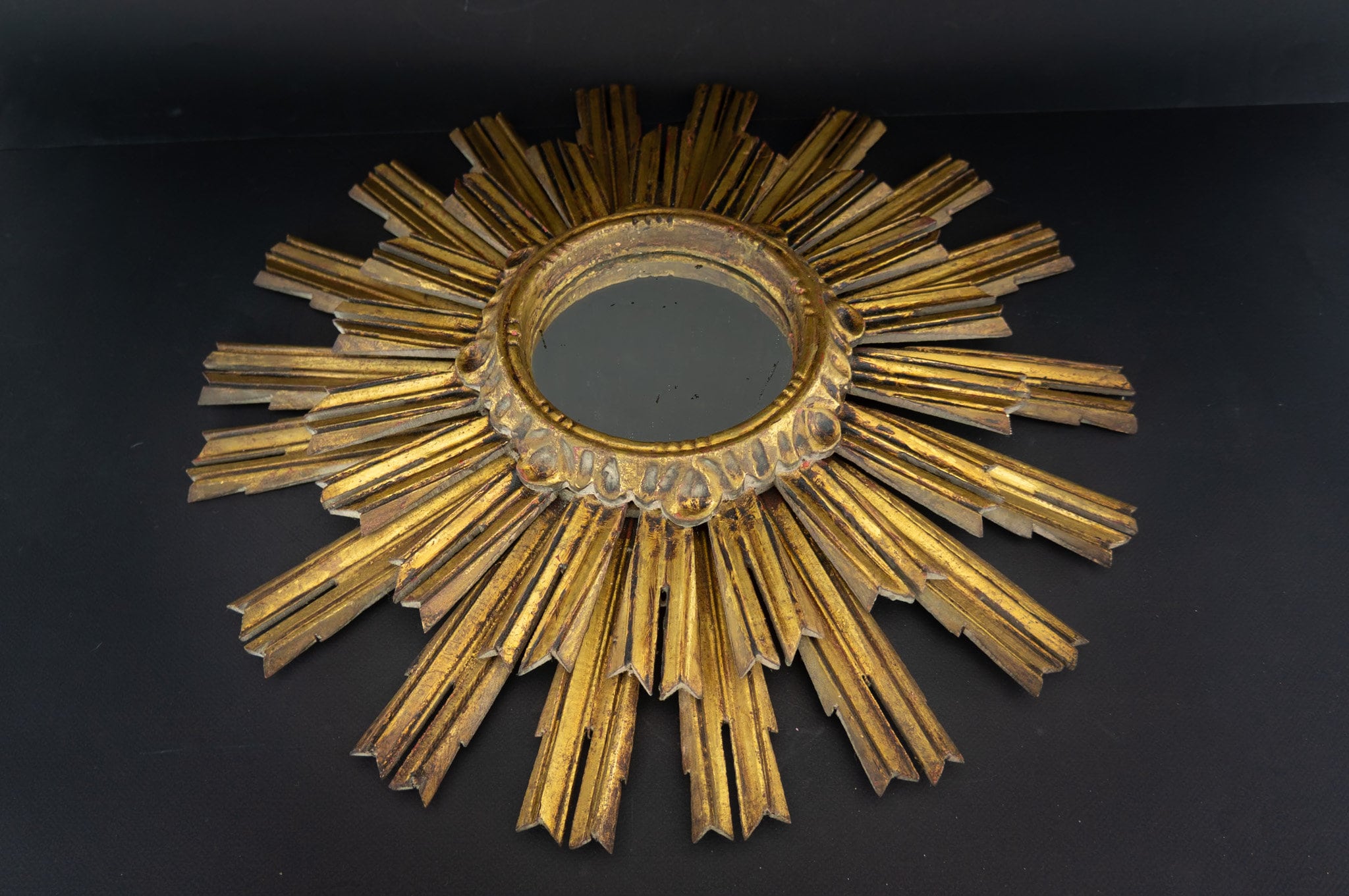 Antique sunburst mirror - Etsy 日本