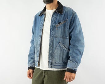 Lee 191-LB | Vintage Denim Work Jacket | 1960s | Indigo