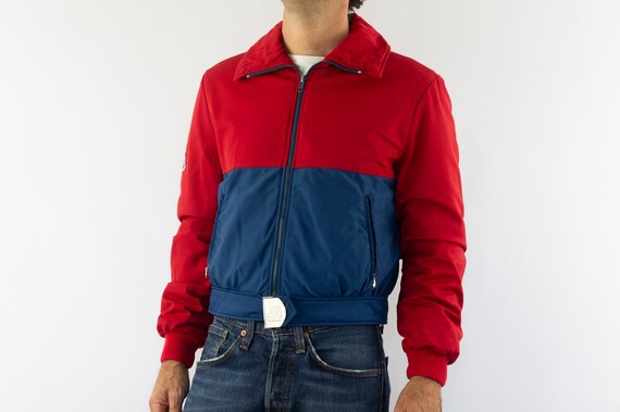 Vintage Ski Jacket | 1990s | Red/Blue Anorak | Sh… - image 3