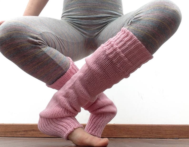 Aerobic/Dance Vintage 1980s Leg Warmers Pink Retro Etsy