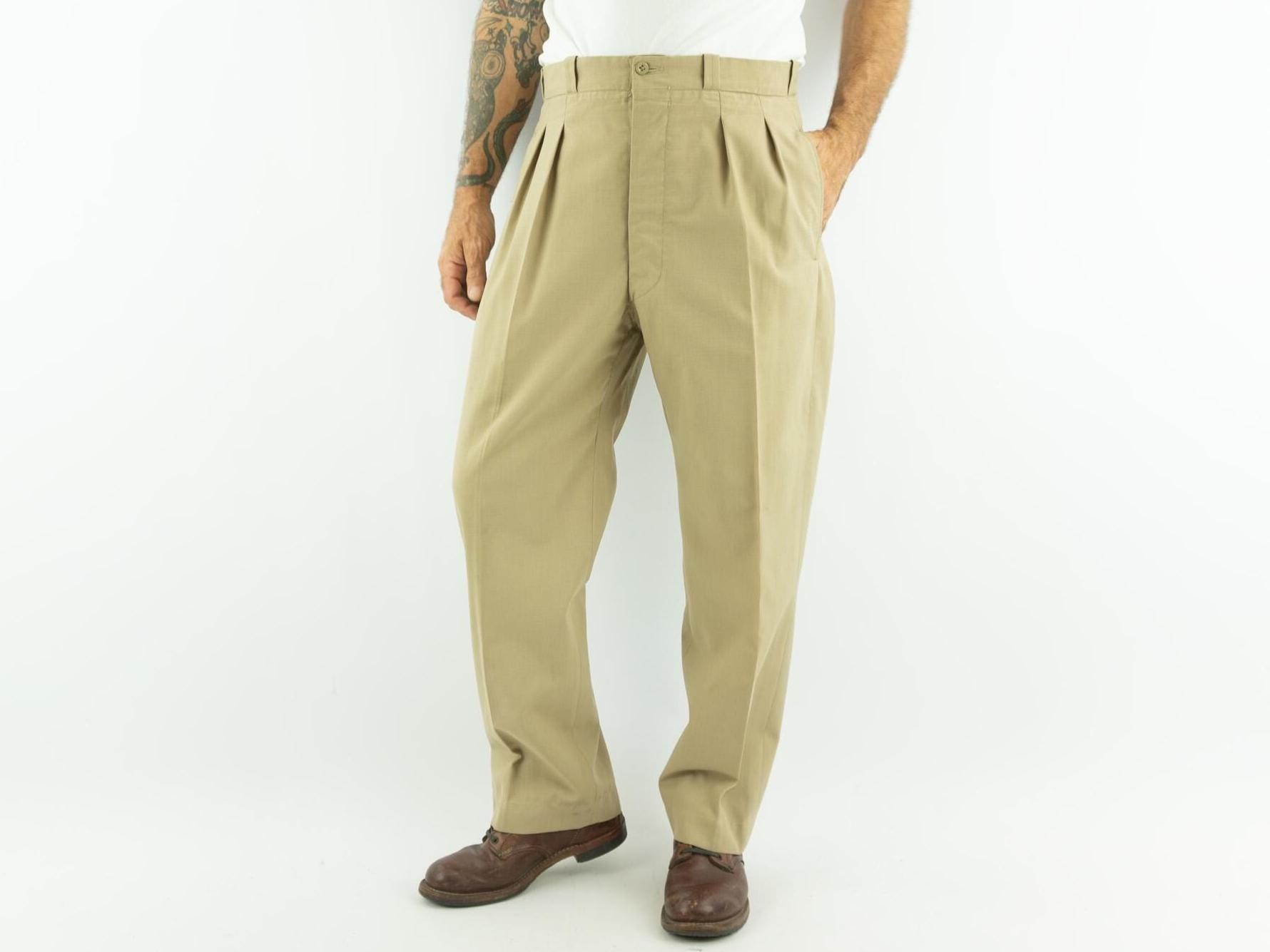 1950s Army Chino Pants - Etsy