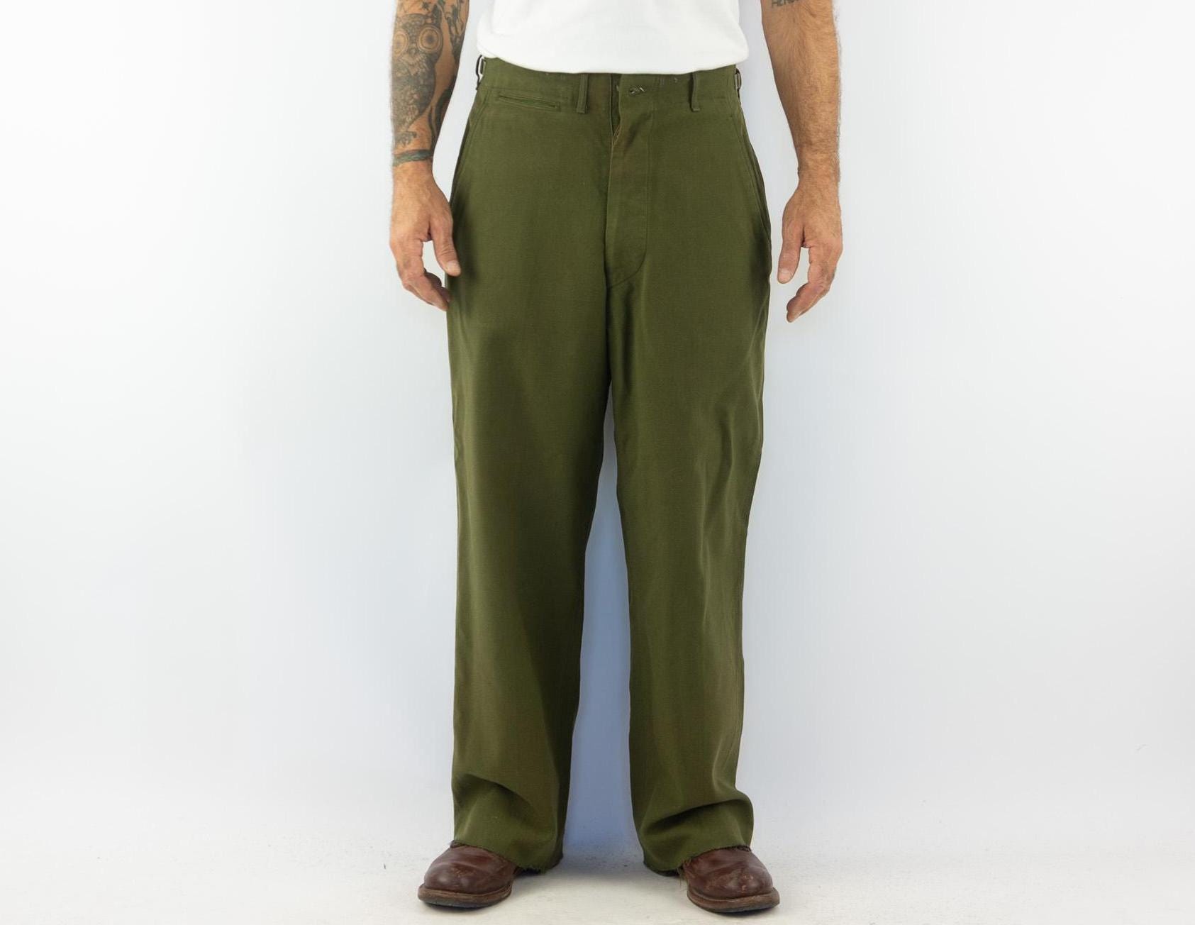 Vintage M-1951 Wool Field Trousers | 1950s | U.S. Army Vintage M-1951 Wool Field Trousers | 1950s | U.S. Army