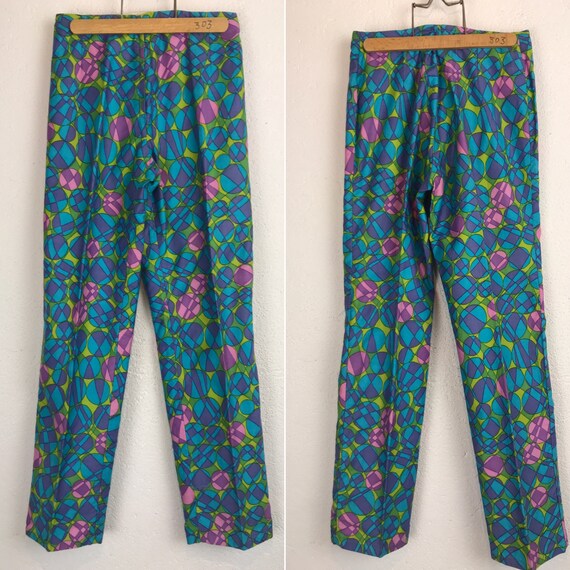 Vintage Tapered Pants | 1970s | Creased Pants wit… - image 7