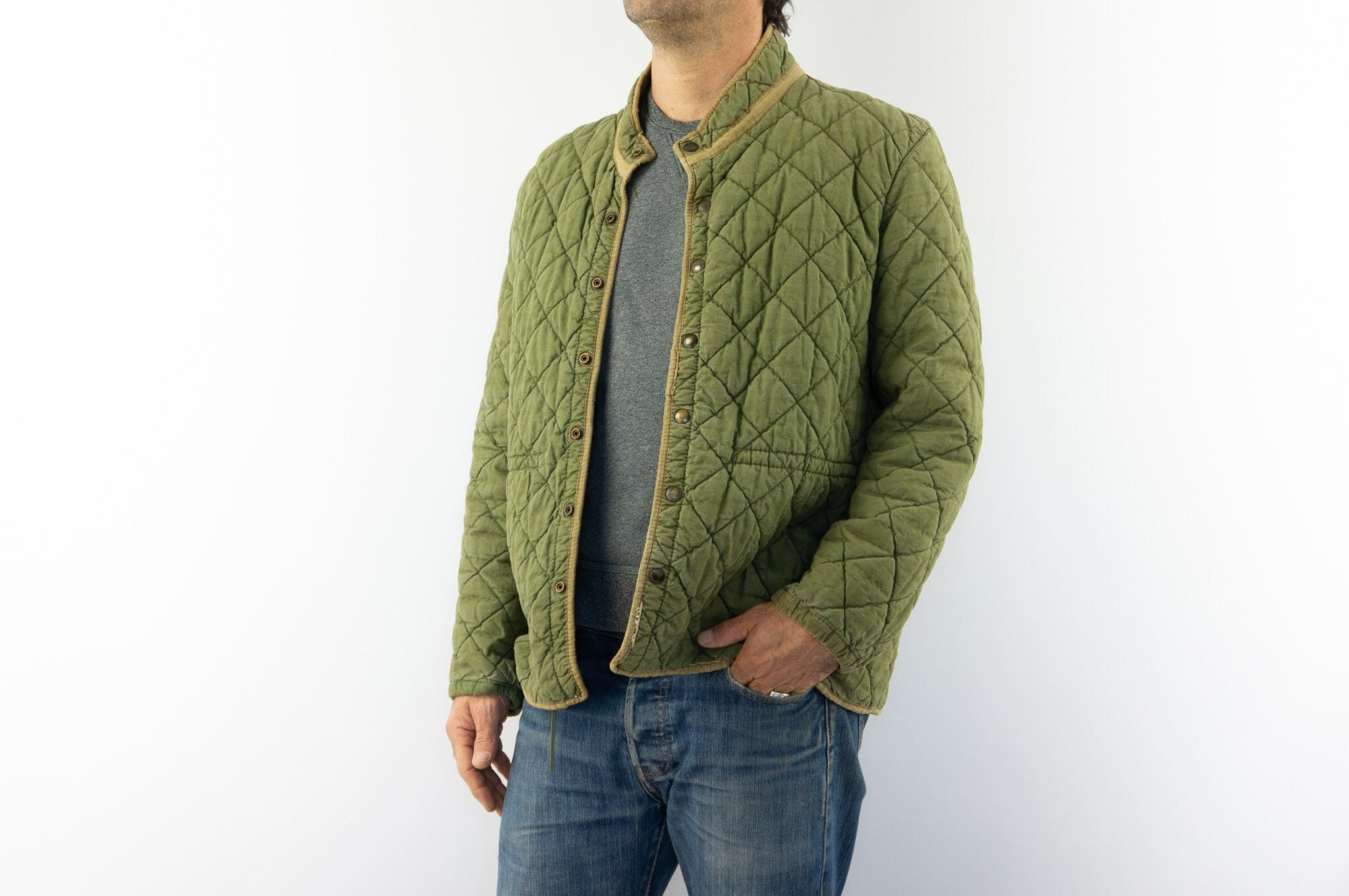 Mle 1950 Vintage Quilted Jacket | French Army | 1950/60s Mle 1950 Vintage Quilted Jacket | French Army | 1950/60s