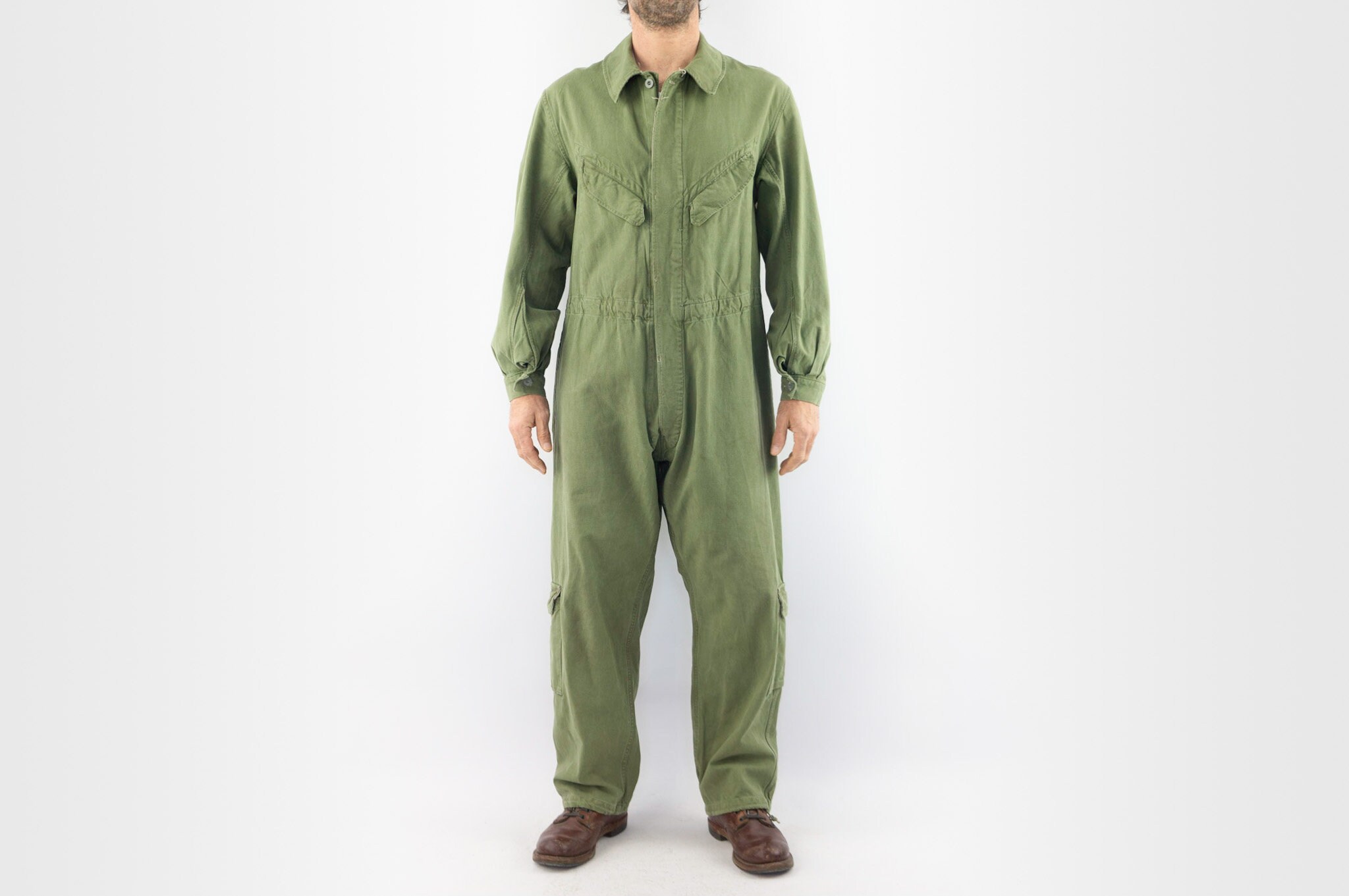 Vintage M50 Jumpsuit 1950s | French Army Military Coveralls