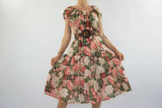 Floral Vintage Dress | 1970s | Romantic Summer Dr… - image 5