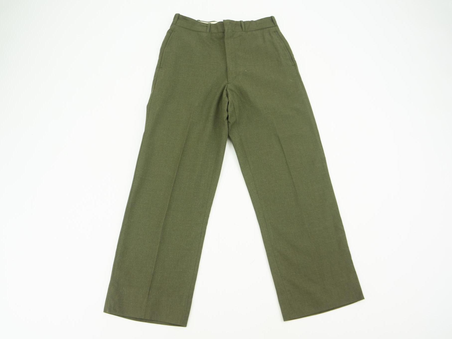 Vintage US Army Wool Pants 1960s | Type II Class 6 | Vietnam War